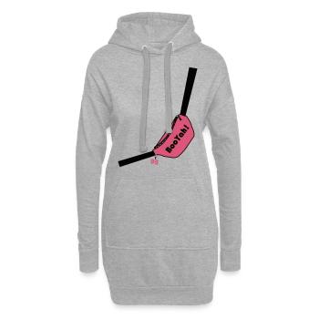 Booyah! Crossbody Bag - Hoodie-Kleid - Grau meliert - Vorne