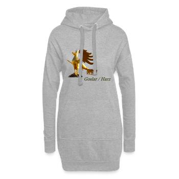 goslar harz 3 - Hoodie-Kleid - Grau meliert - Vorne