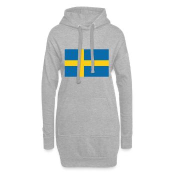 Sweden - Hoodie-Kleid - Grau meliert - Vorne