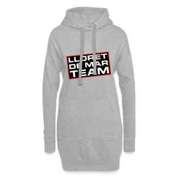 Lloret De Mar Team - Hoodie-Kleid - Grau meliert - Vorne