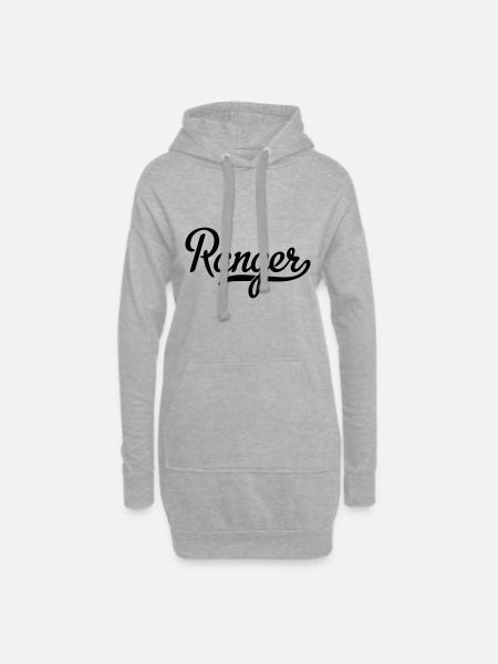 Ranger - Hoodie-Kleid - Grau meliert