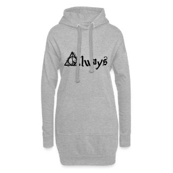 Always Potter - Hoodie-Kleid - Grau meliert - Vorne