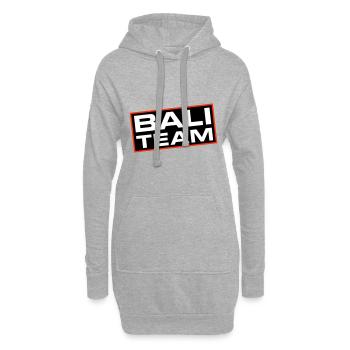 Bali Team - Hoodie-Kleid - Grau meliert - Vorne