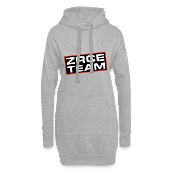 Zrce Team - Hoodie-Kleid - Grau meliert - Vorne