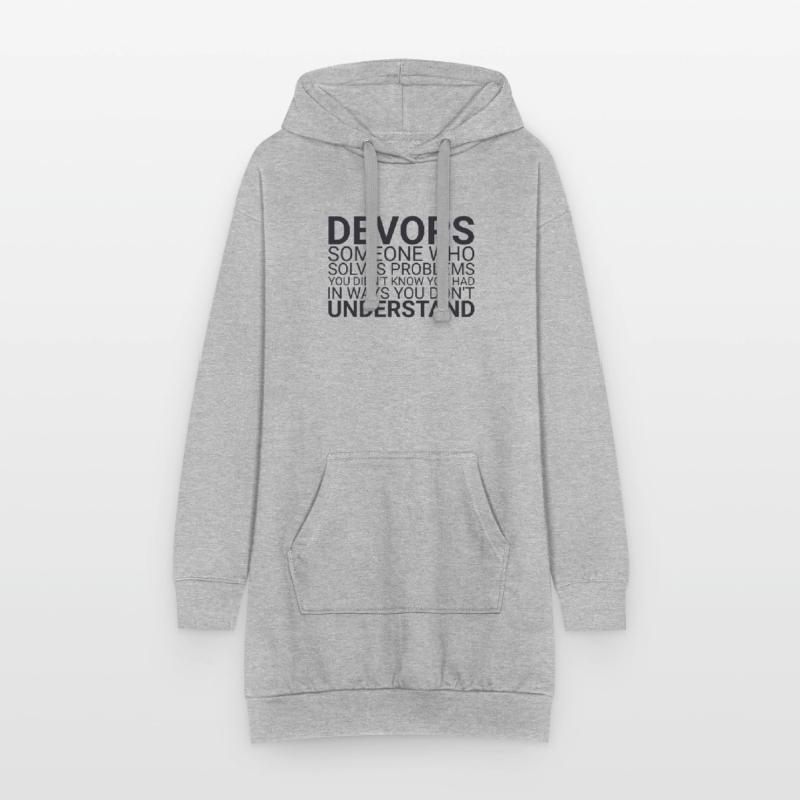 "DevOps Problem | Software Development" Hoodie Dress