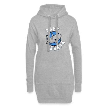 Hai - Hoodie-Kleid - Grau meliert - Vorne