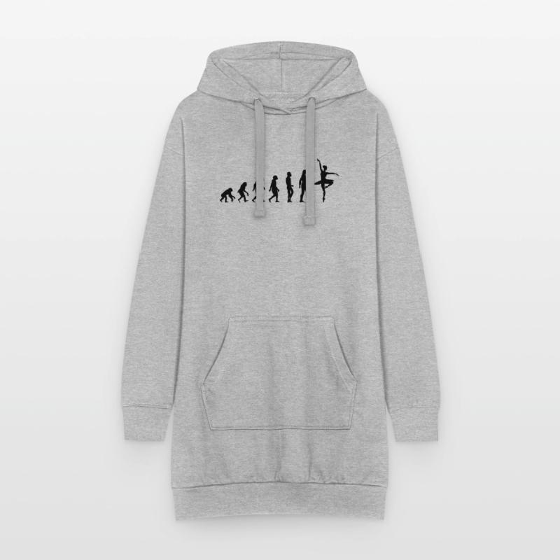 classical dance evolution Hoodie Dress