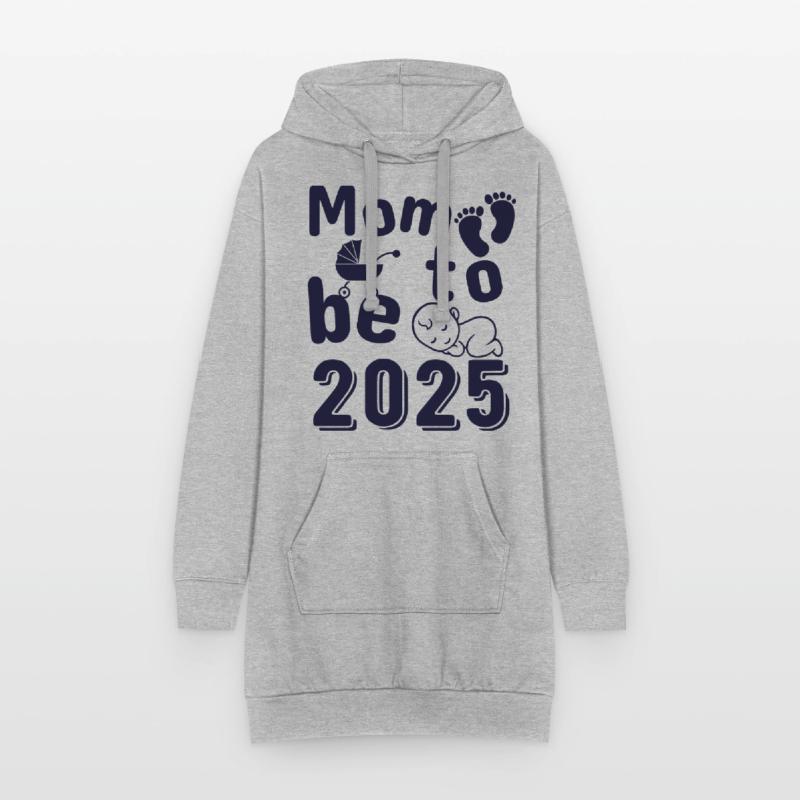 Mutter 2025 loading, Ich werde 2025 Mutter Hoodie-Kleid