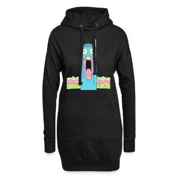 Cry Horse - Hoodie-Kleid - Schwarz - Vorne