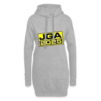 Jga 2025 - Hoodie-Kleid - Grau meliert - Vorne