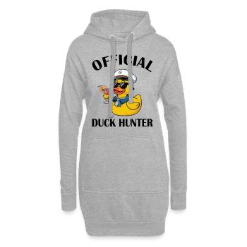 Humour Croisière Vacances - Sweat-shirt à capuche long Femme - gris chiné - Devant