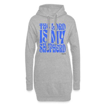 Christianisme Verset Biblique Chrétien - Sweat-shirt à capuche long Femme - gris chiné - Devant
