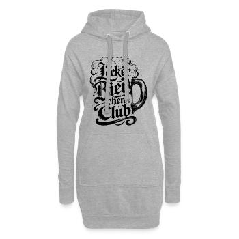 Lecker Bierchen Club Bierkrug Vintage Edition - Hoodie-Kleid - Grau meliert - Vorne