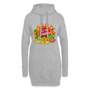 Vietnamien Nouvel An Vietnam Viet I Cadeau - Sweat-shirt à capuche long Femme - gris chiné - Devant