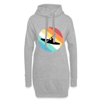 Kayak - Hoodie-Kleid - Grau meliert - Vorne