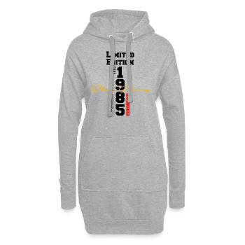 Limited Edition Stay Strong - Hoodie-Kleid - Grau meliert - Vorne