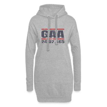 Incroyables cadeaux sur le thème du GAA pour les amateurs de GAA - Sweat-shirt à capuche long Femme - gris chiné - Devant