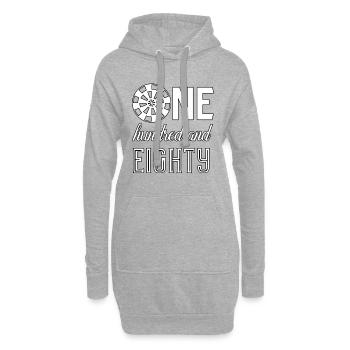 Darts Dart - Hoodie-Kleid - Grau meliert - Vorne