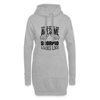 Skorpion Skorpion Skorpion - Hoodie-Kleid - Grau meliert - Vorne