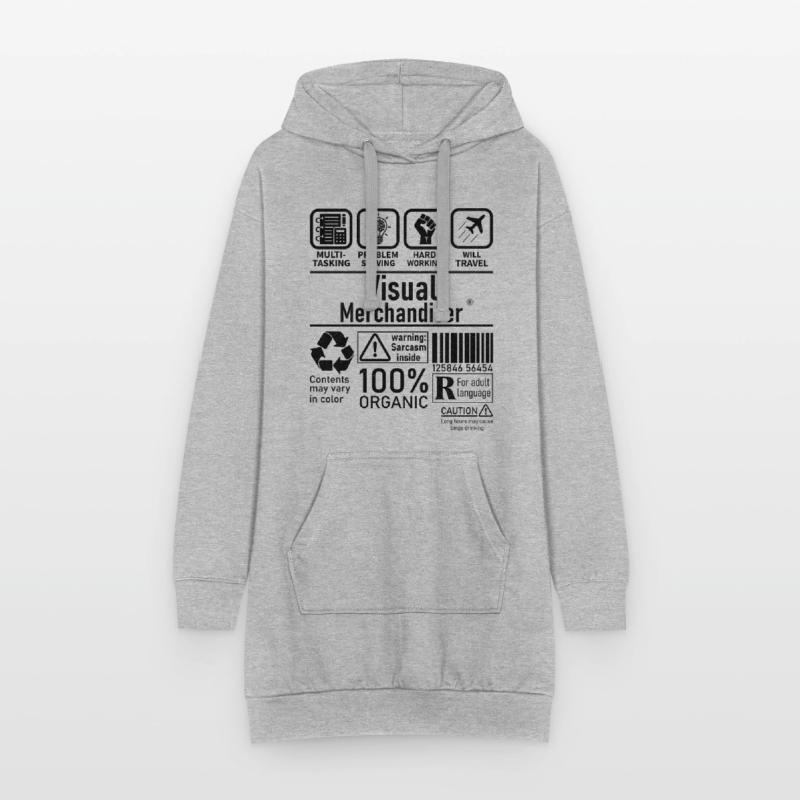 Visual Merchandiser multi tasking problem solving Hoodie-Kleid
