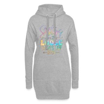 Schwesterleichte Reise 2025 - Hoodie-Kleid - Grau meliert - Vorne