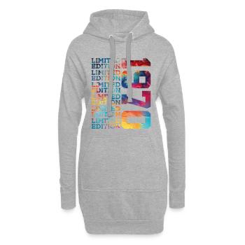 LIMITED EDITION 1970 56 JAHRE 56. GEBURTSTAG - Hoodie-Kleid - Grau meliert - Vorne