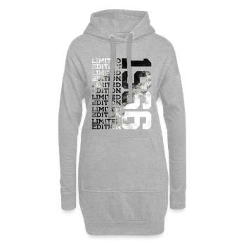 60 ANS ÉDITION LIMITÉE 1966 60E ANNIVERSAIRE - Sweat-shirt à capuche long Femme - gris chiné - Devant
