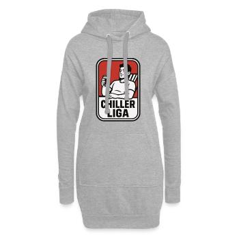Chiller Liga Illustration - Hoodie-Kleid - Grau meliert - Vorne