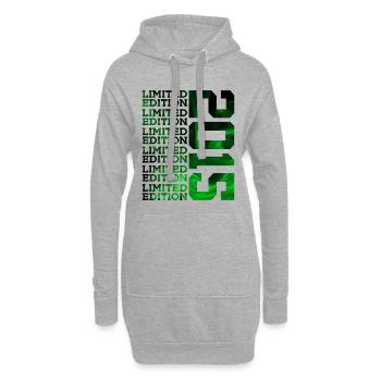 ÉDITION LIMITÉE 2015 11 ANS 11E ANNIVERSAIRE - Sweat-shirt à capuche long Femme - gris chiné - Devant