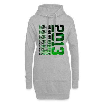 LIMITED EDITION 2013 13 YEARS 13TH BIRTHDAY - Hoodie Dress - heather grey - Front