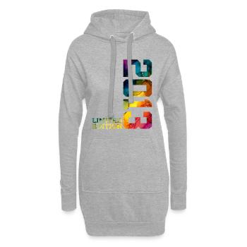 LIMITED EDITION 2013 13 JAHRE 13. GEBURTSTAG - Hoodie-Kleid - Grau meliert - Vorne