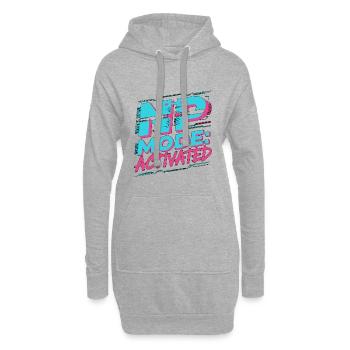 Nurse Practitioner NP Mode Activated Primary Care - Hoodie-Kleid - Grau meliert - Vorne