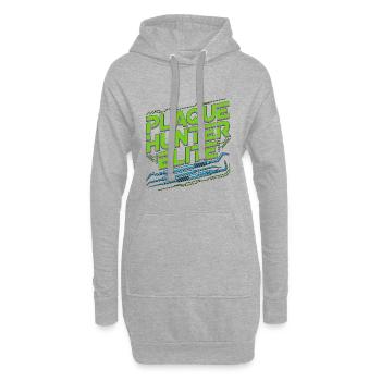 Periodontist Plaque Hunter Elite Dental Specialist - Hoodie-Kleid - Grau meliert - Vorne