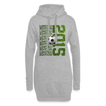 LIMITED EDITION 2015 FUßBALL 11. GEBURTSTAG - Hoodie-Kleid - Grau meliert - Vorne