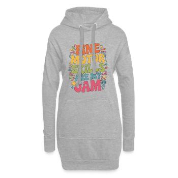 Pediatric OT Fine Motor Skills Pediatric Therapist - Hoodie-Kleid - Grau meliert - Vorne