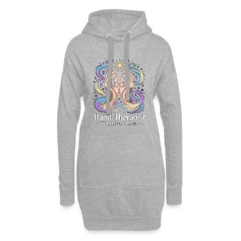 Just A Hand Therapist Health Worker Hand Therapist - Hoodie-Kleid - Grau meliert - Vorne