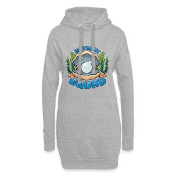 Birthday Squad Beach Summer Cruise Shell - Hoodie-Kleid - Grau meliert - Vorne