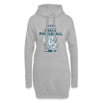 Pickleball I Cant My Calendar Is Full I Have Funny - Hoodie Dress - heather grey - Front