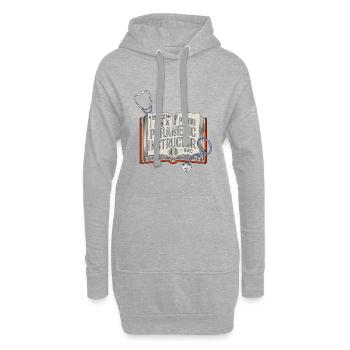 Instructeur paramédic : Un éducateur en nouvelles EMS - Sweat-shirt à capuche long Femme - gris chiné - Devant