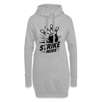 Bowling Strike Fashion Skittles Champion - Sweat-shirt à capuche long Femme - gris chiné - Devant