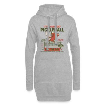 Pickleball, lustiger Pickleball, Pickleball-Liebe, Ace Das - Hoodie-Kleid - Grau meliert - Vorne