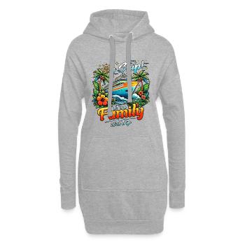 Familienreise 2026 Kreuzfahrt - Hoodie-Kleid - Grau meliert - Vorne
