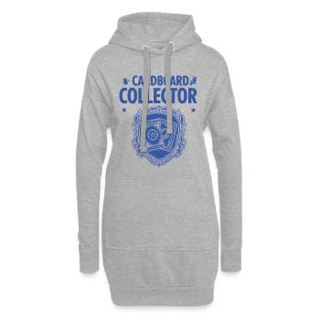 Pack d’extension de cartes à collectionner en carton - Sweat-shirt à capuche long Femme - gris chiné - Devant