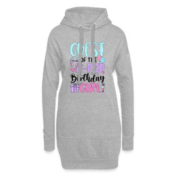 Invitée de The K Pop Birthday Girl - Sweat-shirt à capuche long Femme - gris chiné - Devant