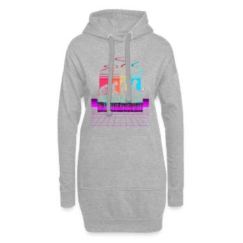Programmers – Coding Developers & Computer Scientists - Hoodie Dress - heather grey - Front