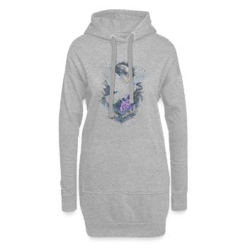 Raven Raven - Hoodie Dress - heather grey - Front