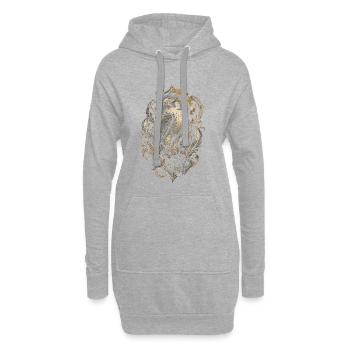 Falknerei Falkner - Hoodie-Kleid - Grau meliert - Vorne