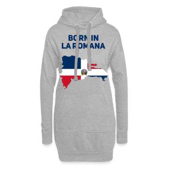 La Romana Dominikanische Republik - Hoodie-Kleid - Grau meliert - Vorne