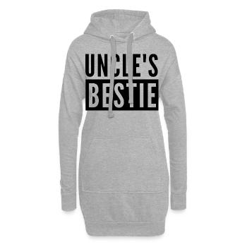 ONKELS BESTIE - Hoodie-Kleid - Grau meliert - Vorne