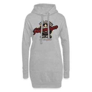 Der Beste Fliesenleger der Welt seit 30 Jahren - - Hoodie-Kleid - Grau meliert - Vorne